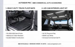 E-commerce auto accessory catalogs